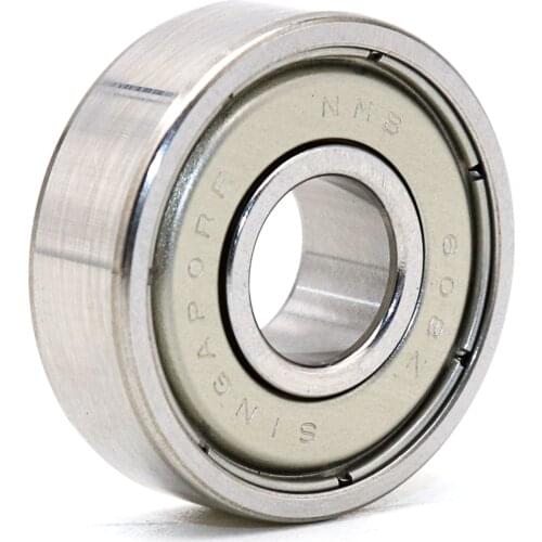 8pcs 8mm Shielded New NMB bearing 608 608z 608zz Ball Bearings 8mmX22mmX7mm Kick Scooter Skateboards Roller Blade Inline Skating