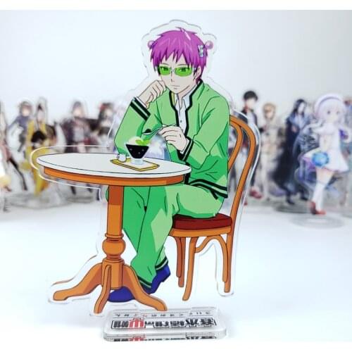 Anime Saiki Kusuo no Sainan Teruhashi Kokomi Acrylic Stand Figure Desktop Decoration Collection Model Toy Doll Gifts
