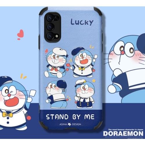 ASINA Imitation Lambskin Case For OPPO Reno 2 3 4 5 Pro Cute Cartoon Silicone Cover Bumper For Realme X7 Find X3 X2 Pro Lite