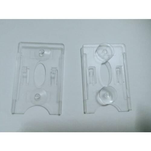 Free shipping UHF IC ID card holder Card Sleeve Sucker Card Holder for parking control access uhf rfid Windshield Glass Tag