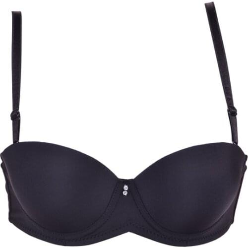 Mozhini big size super push Up Bra Seamless AB 70 75 80 Brassiere sexy bra Convertible Underwear Padded Acetate Girl Small Bra