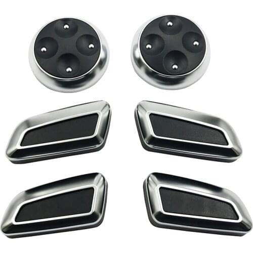 For Audi A3 A4 A5 A6 Q3 Q5 Electroplating Adjustment Button of Automobile Seat Switch Button