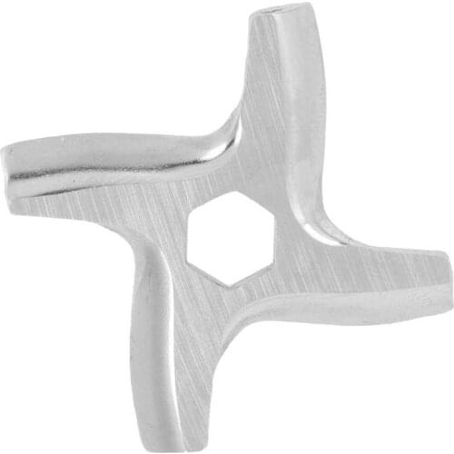 Food Grinding Blade Cross-Shaped Grinder Plate Disc Electric Meat Grinder Accessory Molinos Para Carnes