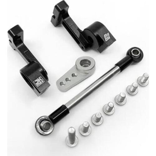 Capo Rc Crawler Toys Car 1/8 Scale Wranglerr JKMAX Model Truck Axle Servo Metal Mount Kits JK MAX Upgrade Parts Accessories