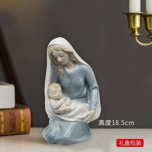 Catholic icons, holy things, Virgin Mary, Mary Church, ceramics, ornaments, ornaments, Christian gifts