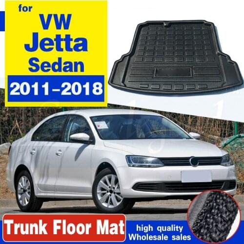 Boot Mat Cargo Liner Rear Trunk Tray Floor Carpet Mud Kick Pad For VW Volkswagen Jetta 2011 2012 2013 2014 2015 2016 2017 2018