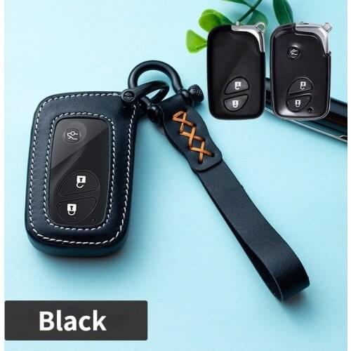 Leather Car Remote Key Case Shell Key Cover For Lexus RX270 NX200 CT200H GX400 GX460 IS250 IS300C RX270 ES240 ES350 LS460 GS300