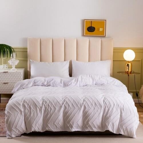Hot style Cut flowers and waves printing Polyester bedding set 1 duvet cover + 1/2 pillowcases bed in a bag US/EU/AU size