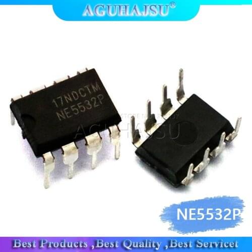 10PCS NE5532P DIP8 NE5532 DIP 5532P DIP-8 new and original IC