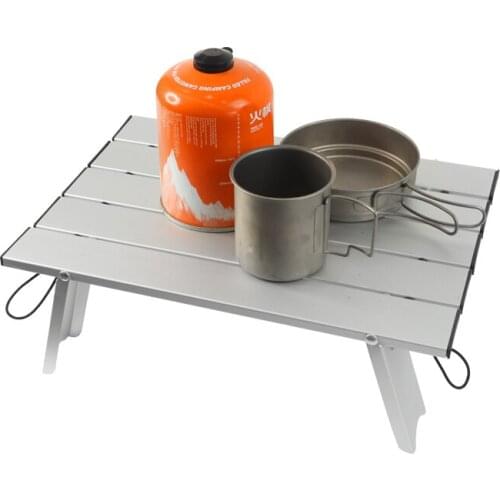 2021 NEW Outdoor Folding Table Beach Camping Backpacking Portable Table with Carry Bag Ultralight Mini Garden Furniture Picnic