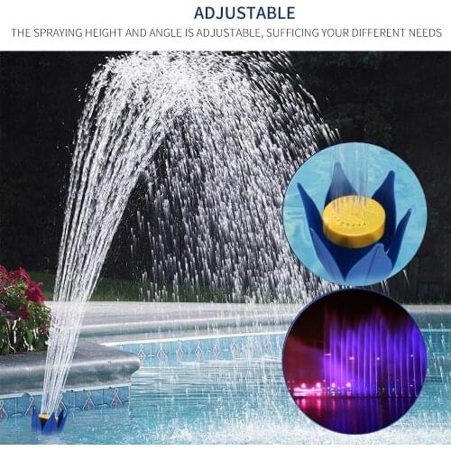 Sprayer Swimming Pool Waterfall Sprayers Lotus Flower Nozzle Adjustable Spray Sprinkler Outdoor Garden Swimming Pool Accessories