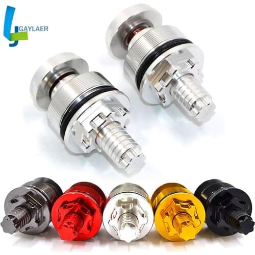 Motorcycle Preload Fork Cap Adjustable Fork Bolts Nut for Yamaha V STAR 650 XVS650 1300 XVS1300 WR 125 MT07 FZ07