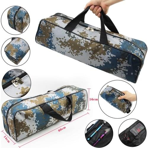 50cm 60cm length Collapsible Waterproof Fishing Bag Nylon Large Capacity Multi-Purpose Outdoor sports Portable Fishing rod bag