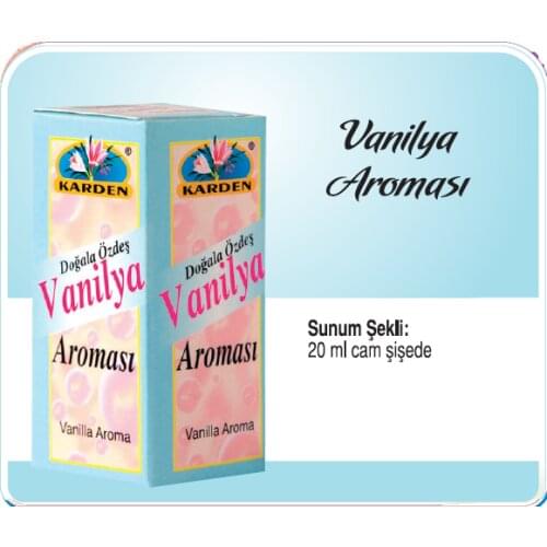 Karden Vanilla Aroma 20 Ml - Free Shipping