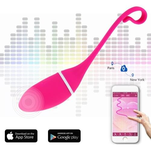 Smart toy REALOV APP Wireless Vibrators Vibrating Egg ball Remote Control G Spot Clitoris Stimulator Sex Toy Massager for Woman