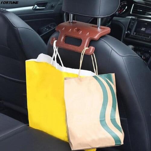 1pc Hand Grip Auto Back Seat Grab Handle Black Car Headrest Hanger Hooks Grab Bar Car Safety Armrest Hanger Hooks Grab Bar