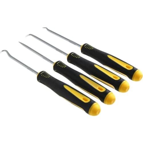 4Pcs Durable Car Hook O-Ring Oil Seal Remover Pick Set Craft Hand Tools L4MB