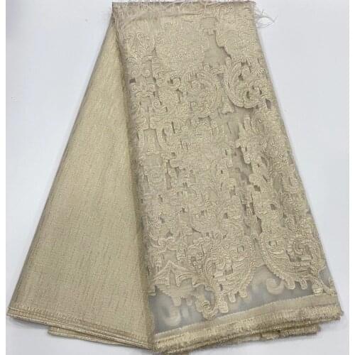 African brocade lace fabric 2021 high-quality jacquard lace fabric, sewing Nigeria down material D4259