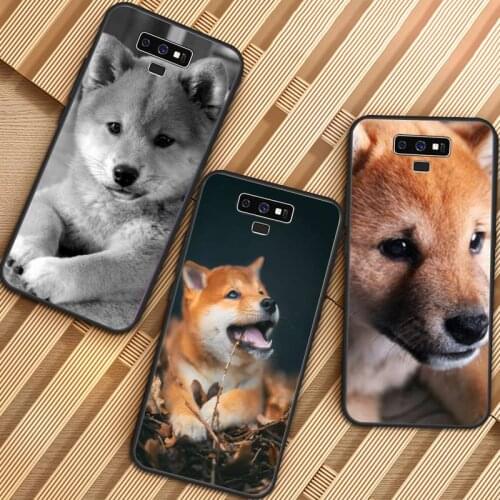 Corgi Shiba inu Dog Phone Case For Samsung galaxy S 7 8 9 10 20 edge A 6 10 20 30 50 51 70 note 10 plus