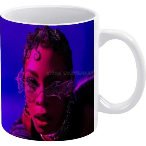 Cat Rico Glasses White Mug 11 Oz Funny Ceramic Coffee/Tea/Cocoa Mug Unique Gift Portrait Fresh People Nasty 219 Cool Love Rap Hi