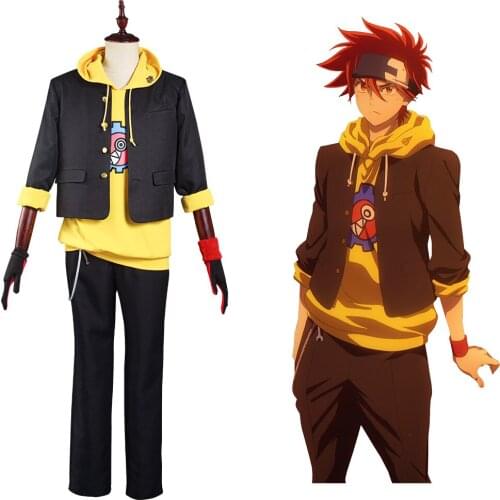 SK8 the Infinity Reki Cosplay Costume Coat Pants Outfits Halloween Carnival Suit