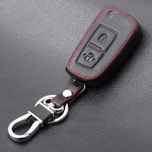 Leather Car Remote Key Cover Case For Nissan Qashqai J11 X-Trail Juke Micra Murano Tiida Maxima Altima Pulsar Accessories
