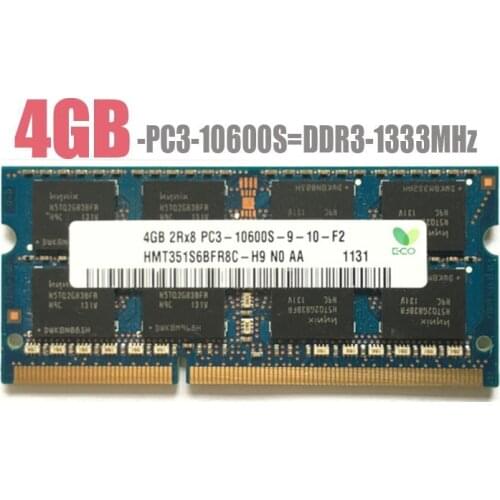 Laptop Notebook 8GB 1GB 2GB 4GB DDR2 DDR3 PC2 PC3 667 800MHZ 1333 1600MHZ 5300S 6400S 10600S 12800S RAM memory SK Hynix chipset
