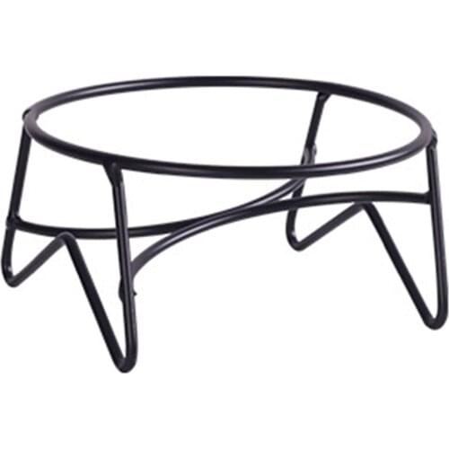 Legendog Iron Pet Bowl Stand Non-Slip Neck Protective Elevated Cat Dish Stand Bowl Holder Pet Feeding Bowls Stand Pet Product