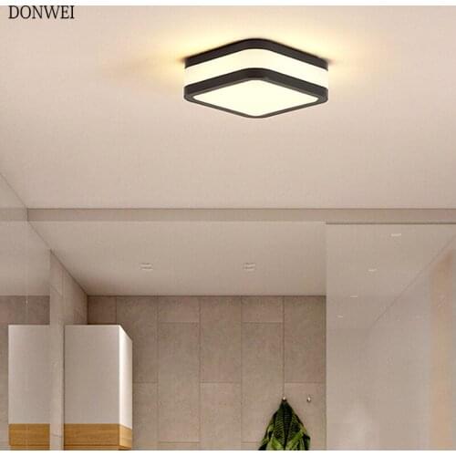 Modern LED Ceiling Light Simple Decoration Fixtures for Study Dining Room Bedroom Living Room Balcony Ceiling Lamp AC90-265V