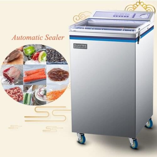Vacuum Sealer 220V Wet And Dry Food Vacuum Sealer Commercial Household Dual Using Automatic Vacuum Packaging Machine ZK-320