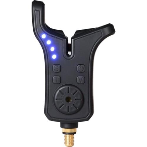 Carp Fishing Alarms Indicator with Blue Led Sound Adjustable Sensitivity Fishing Bite Indicators Carp Fishing Bite Alarm