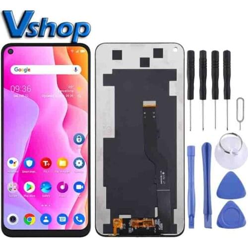 LCD Screen Digitizer Full Assembly for TCL 10L / TCL 10 Lite / TCL Plex / T780H / T770H Cellphone LCD Display Replacement Parts