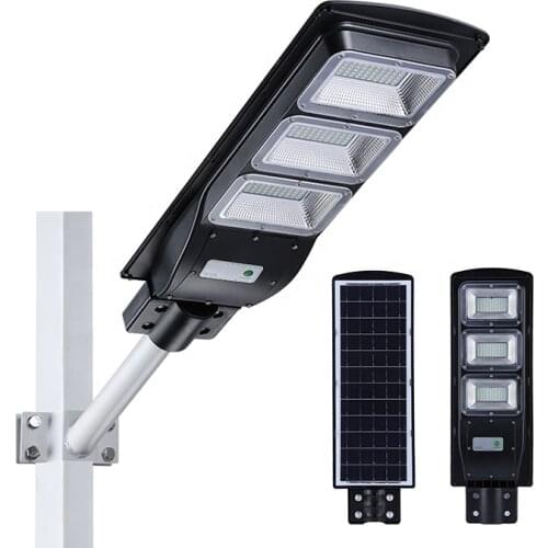 20W/40W /60W All In One Integrated Motion Sensor Solar Power Lighting Led Street Light for outdoor
