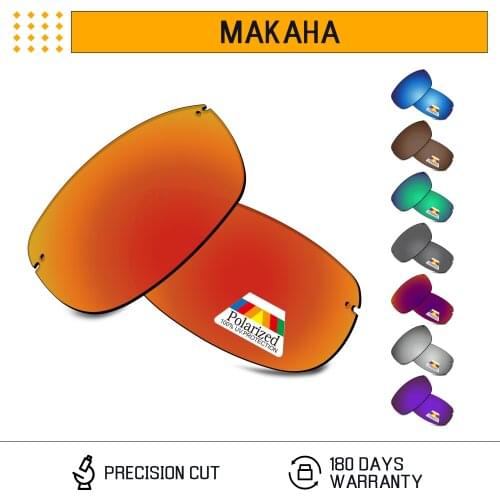 Bwake Polarized Replacement Lenses for-Maui Jim Makaha MJ405 Sunglasses Frame - Multiple Options