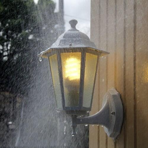 European Outdoor Waterproof Wall Lamps Garden Wall Light White Pastoral Balcony Corridor Staircase aisle lamp LU627101 ZL389