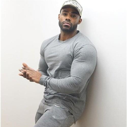 Long sleeve T-shirt sport leisure long sleeve men running sport Long sleeve T-shirt stretch long sleeve men fitness long sleeve
