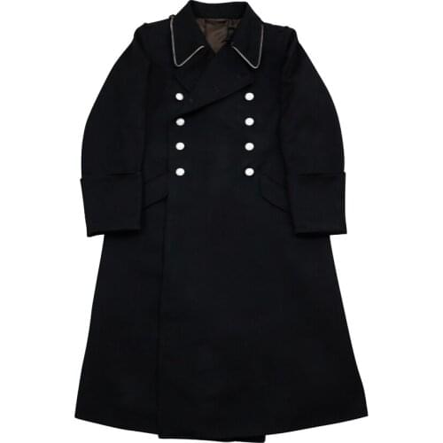 GUGE-002 WWII German M32 Allgemeine Elite Officer Gabardine Greatcoat