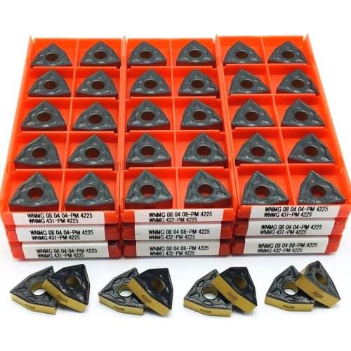 Carbide WNMG080404 PM 4225 WNMG080408 PM 4225 High-quality original milling insert Cost-effective external turning tool insert