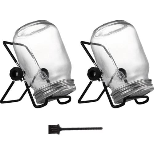 Best Glass Sprouter Jar Seeds Sprouting Jar Kit for Home Kitchen Garden, Sprouts Growing Kit with Bracket Filter Cover