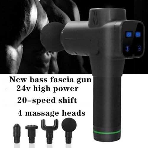Massage gun massager neck vibrator back foot electric body face prostate head stimulator muscle deep muscle massage gun