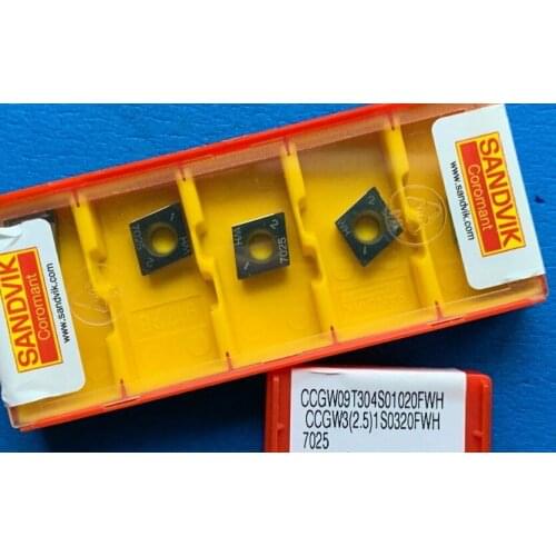 ORIGINAL 5PCS CARBIDE INSERT CCGW09T304S01020FWH7025
