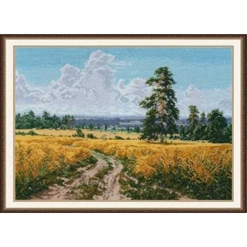 -Autumn scenery 59-44 Counted Cross Stitch 11CT 14CT 18CT Cross Stitch Kits Embroidery Needlework Sets