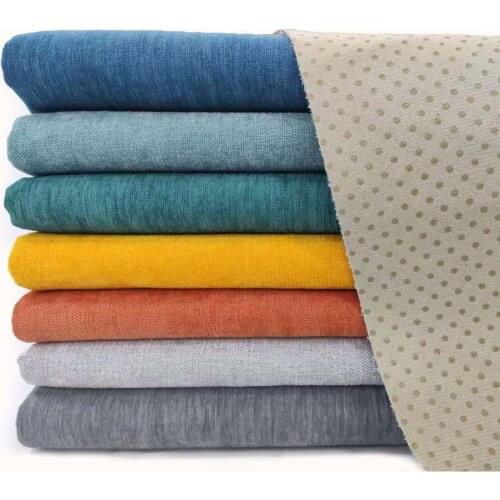 Shernier Jab Solid Color Four-season Universal Sofa Cushion Composite Non-slip Sand Release Semi-finished Fabric Sofa Cloth