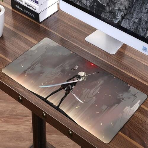 SIANCS 70x30cm Mouse pad Sexy Anime Speed Gaming Gamer NieR Automata YoRHa mousepad For Office PC laptop desk mats