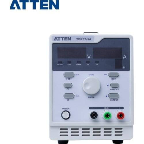 ATTEN TPR32-5A Linear DC Power Supply Single Channel 30V 5A Adjustment Digital Regulated Supply 110/220V