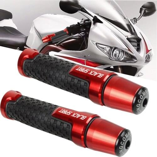 For Honda Black SpiRit High Quality Aluminum + plastic Motor handlebar grips end sets For Honda Black SpiRit 2014 2015 2016