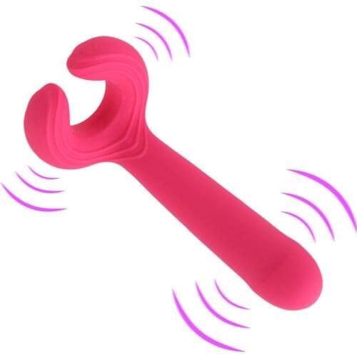 Y Shape G spot Stimulate Vibrators Dildo Vibrator Nipple Clip Clitoris Vaginal Massager Sex Toy