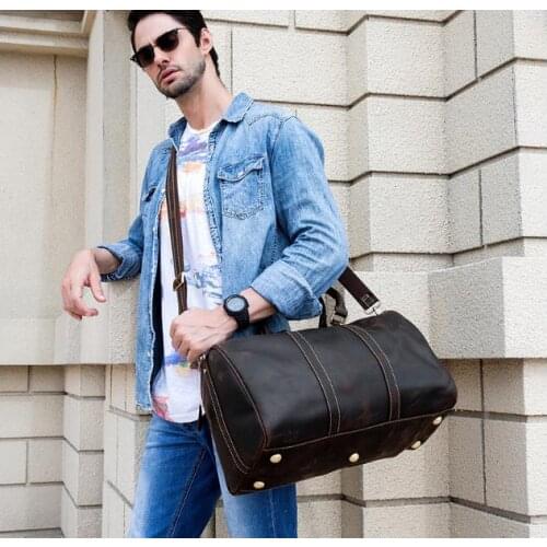 Yukihiro Mens Brown Bags