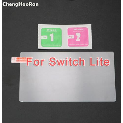 ChengHaoRan 9H Tempered Glass Screen Protector For Nintendo Switch Protective Film Cover For Switch Lite NS Accessories