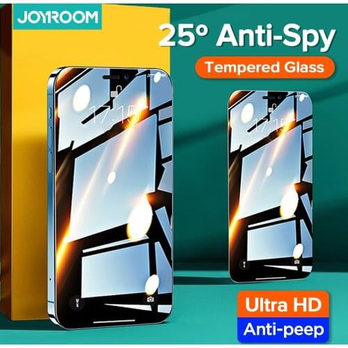 Private Screen Protector For iPhone 13 Pro Max Anti-Spy Full Cover Tempered Glass For iPhone 13 Pro Protective Glass HD Joyroom